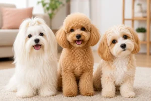 Low-Shedding Dog Breeds -Maltese, Toy Poodle, and Maltipoo